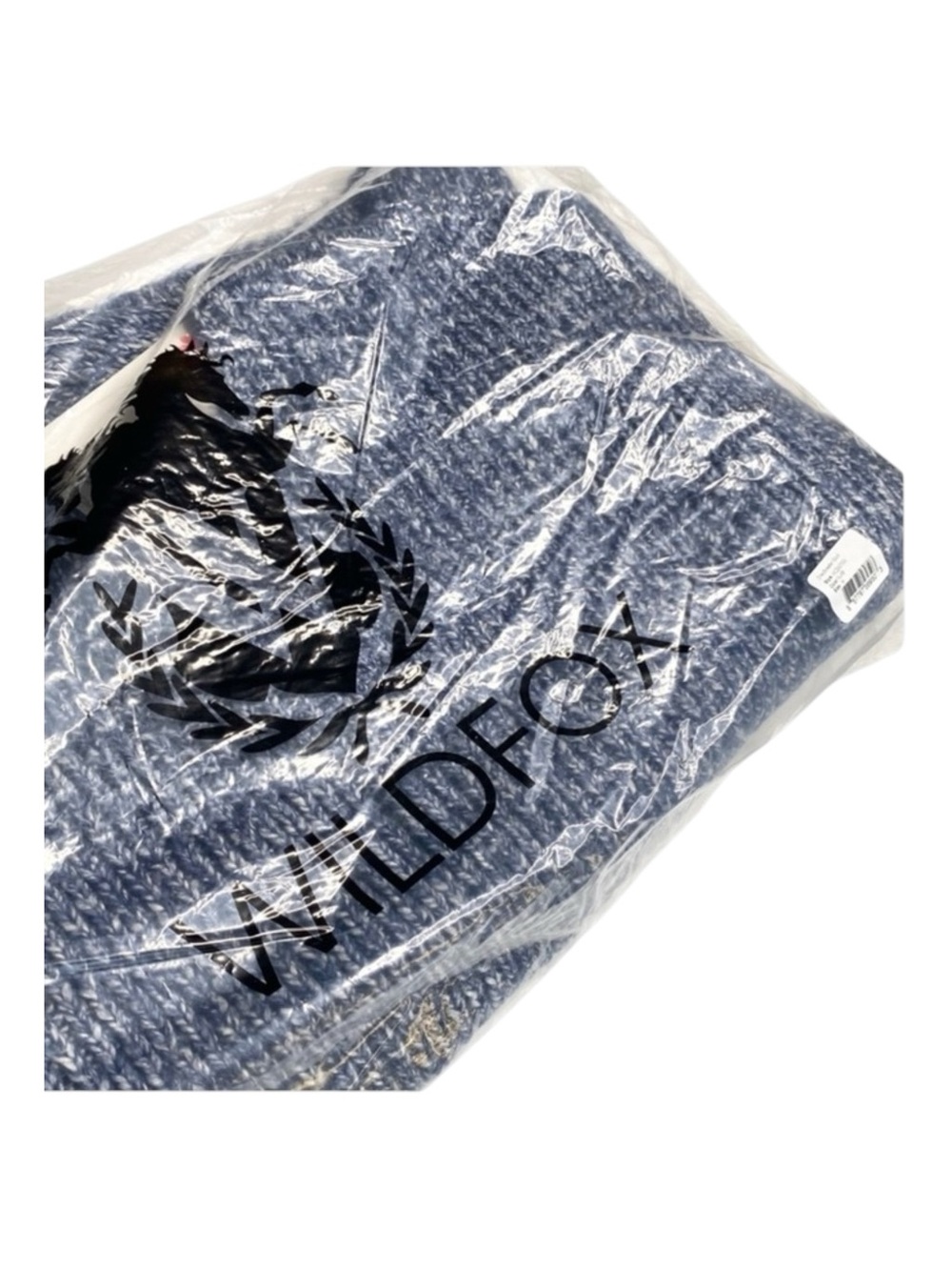 new Wildfox ❤︎ Drew Reversible Cozy Chunky Knit Sweater ❤︎ Galaxy Blue ❤︎ Medium - Picture 6 of 16